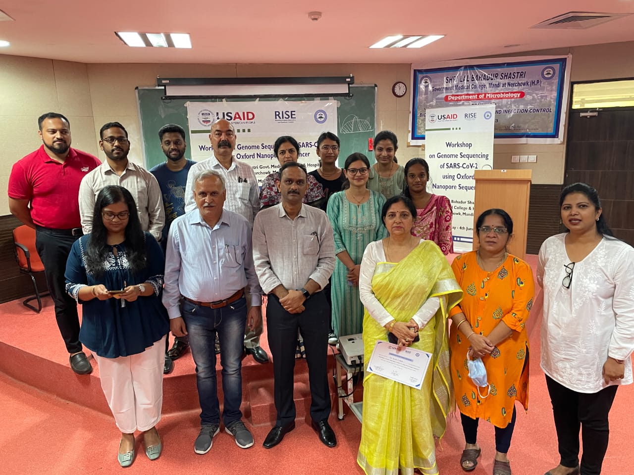 5-days Genome Sequencing Workshop at SLBS GMC&H Mandi at Ner Chowk